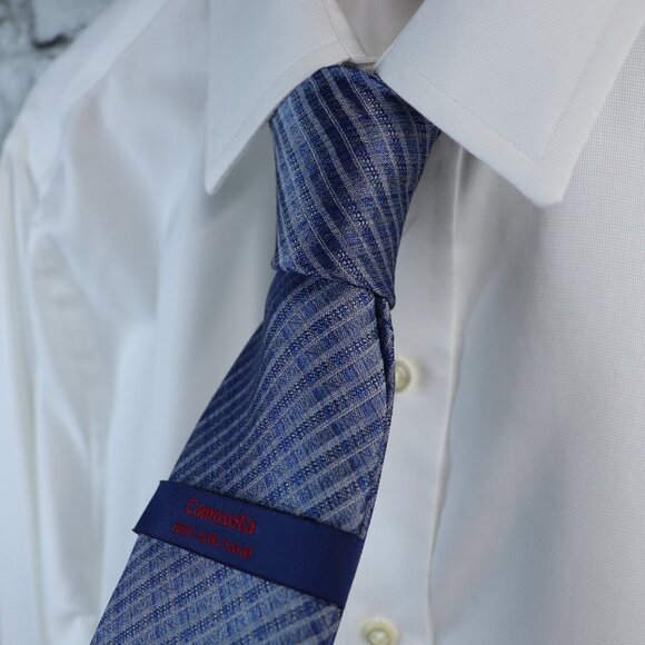 Michael Kors Men's Necktie Gray Plaid and Checks 58" Designer Tie NWT - Picture 7 of 9